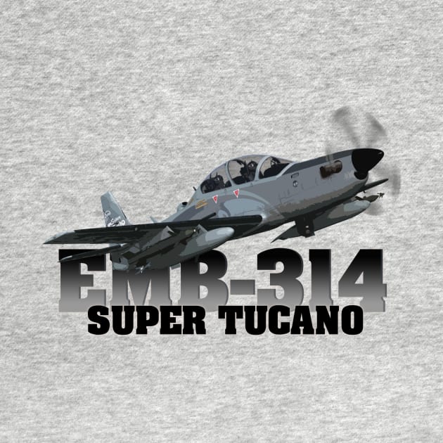 EMB-314 Super Tucano by Caravele